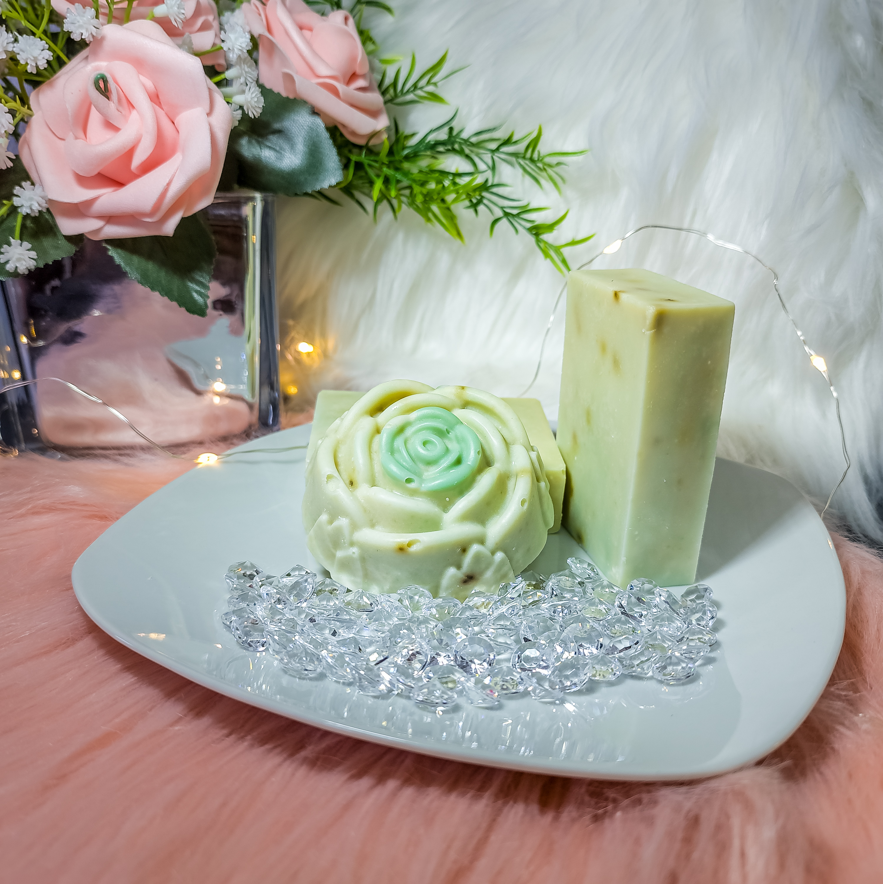 Rosemary Goat Milk Soap Bar  3.0oz   3pk