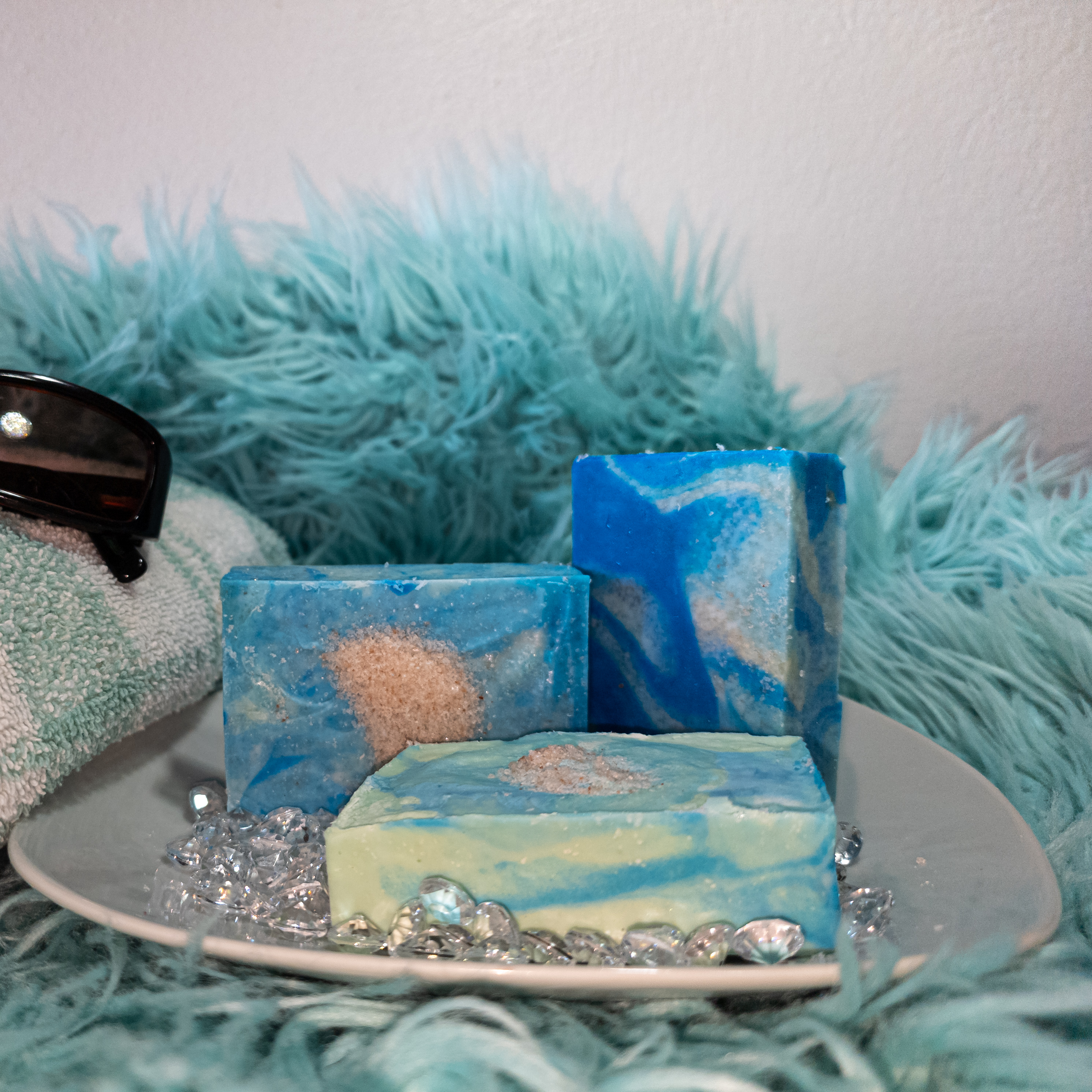 Pink Himalayan Salt Soap Bar   3.5oz.   3pk