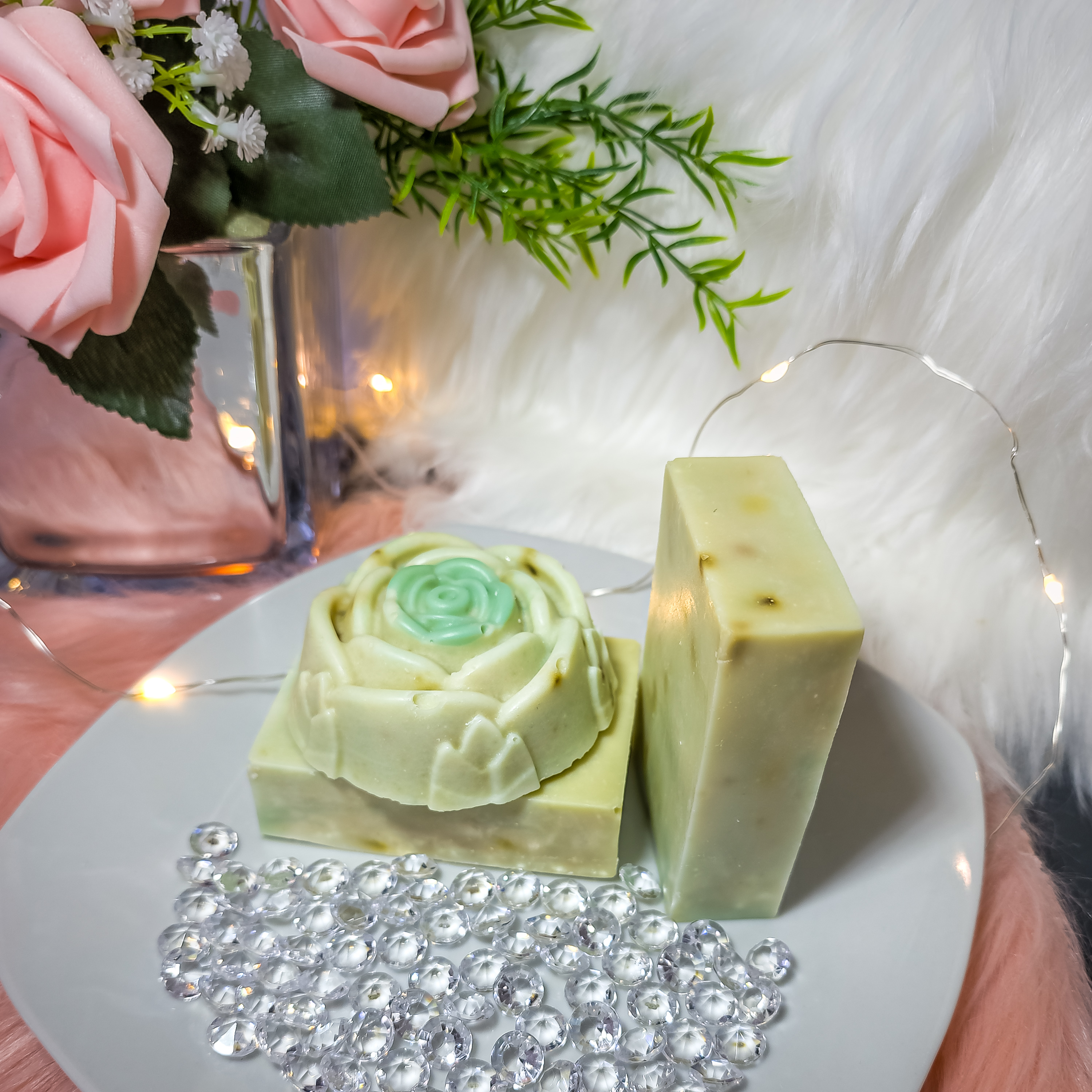 Rosemary Goat Milk Soap Bar  3.0oz   3pk