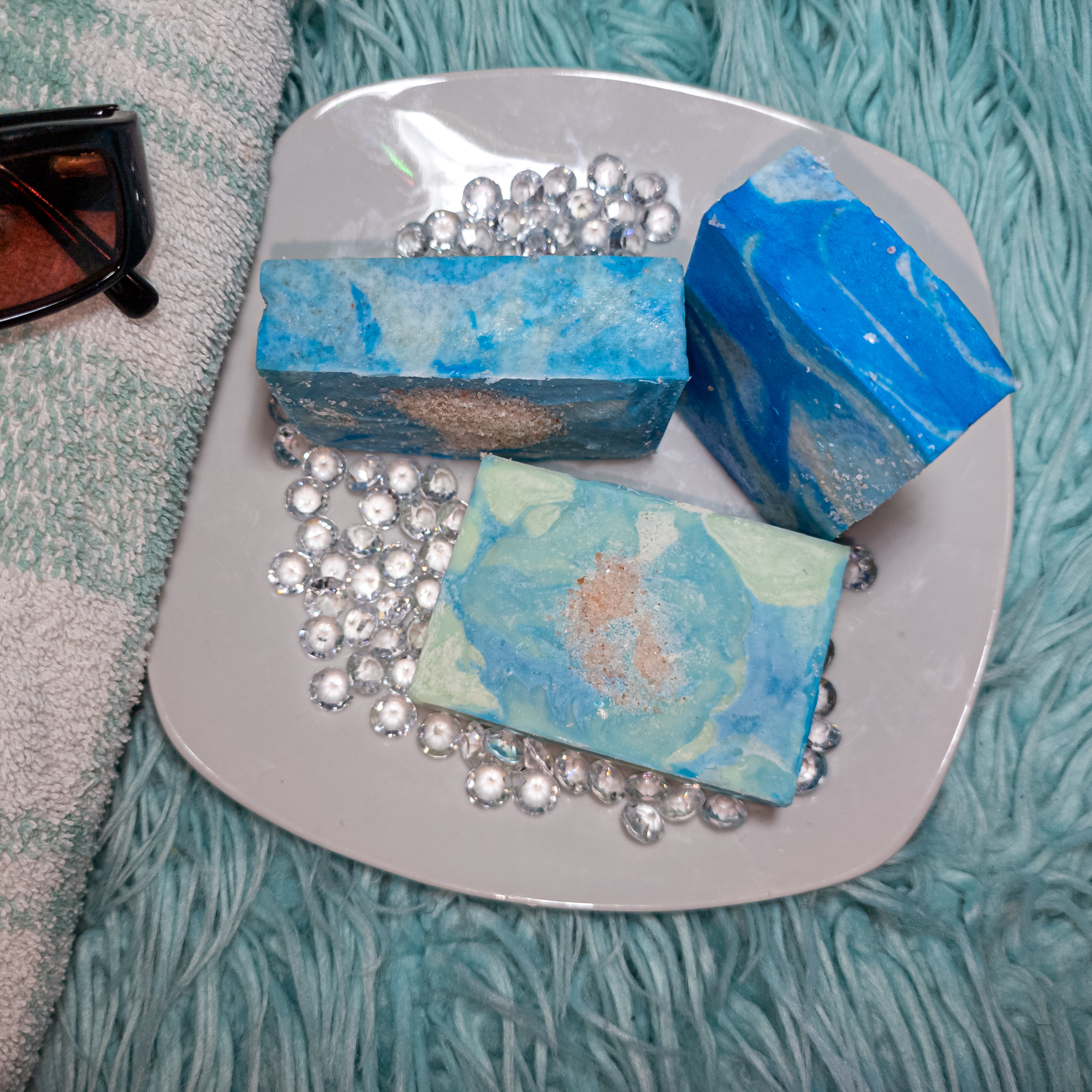 Pink Himalayan Salt Soap Bar   3.5oz.   3pk