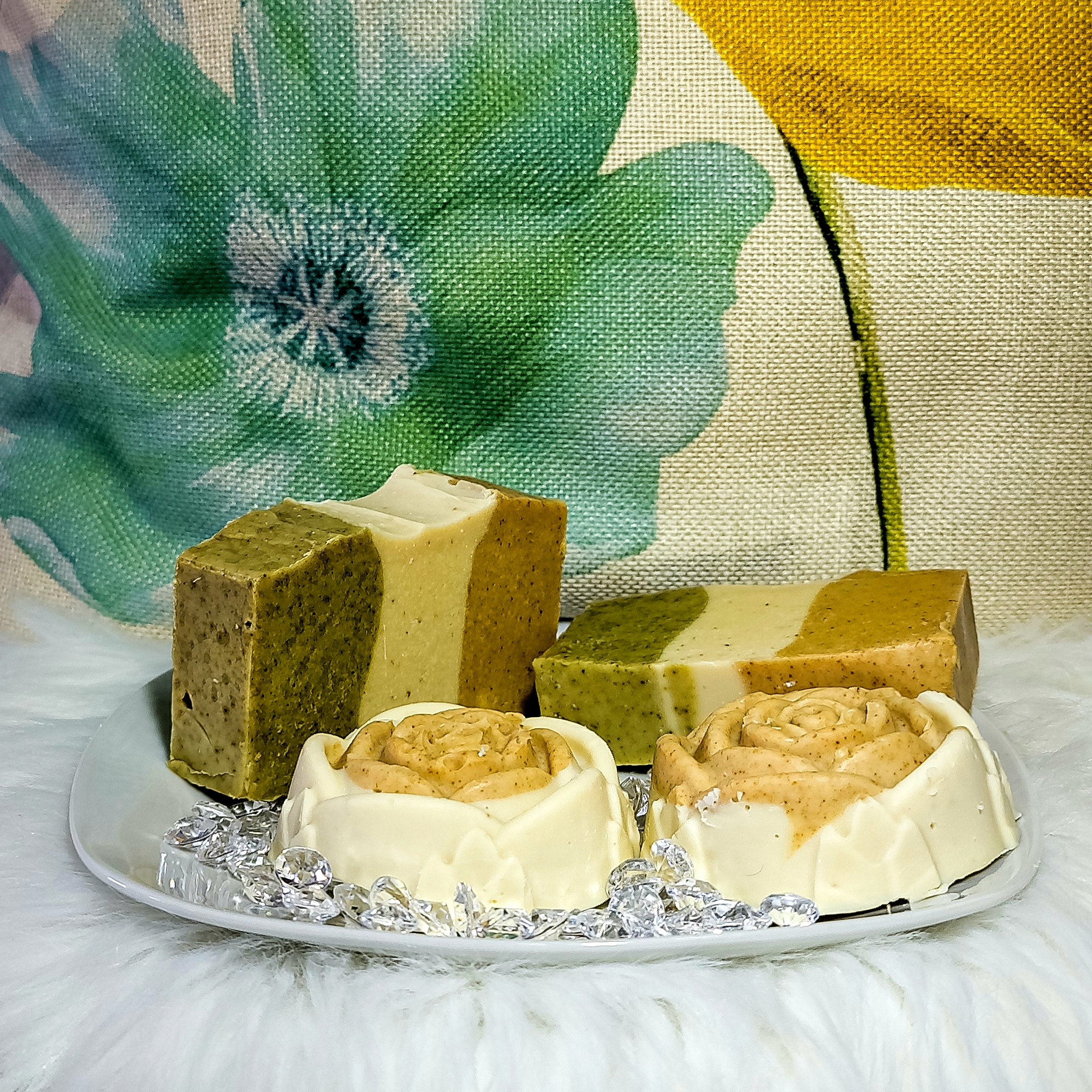 Turmeric & Moringa Goat Milk Soap Bar  5oz